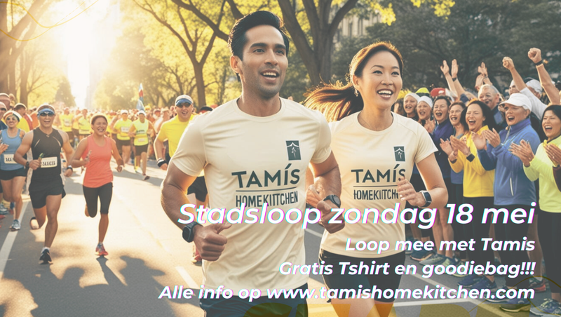 🏃Tamis Homekitchen loopt mee met de Stadsloop Gent 2025! 🍴