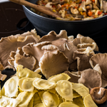 Verse ravioli met champignons en truffel