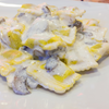 Verse ravioli met champignons en truffel