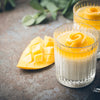 Panna cotta met mango