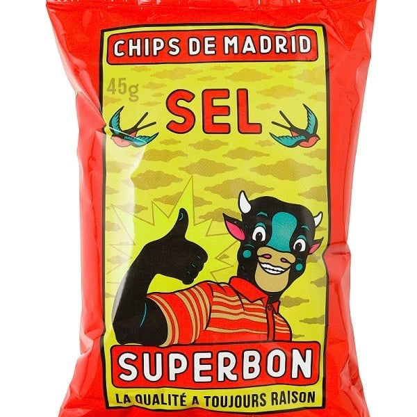 SUPER BON chips met zout